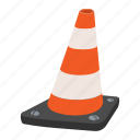 caution, cone, orange, plastic, road, striped, traffic 