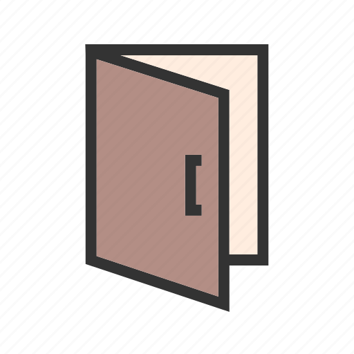 Door, doorway, entrance, exit, house, interior, room icon - Download on Iconfinder