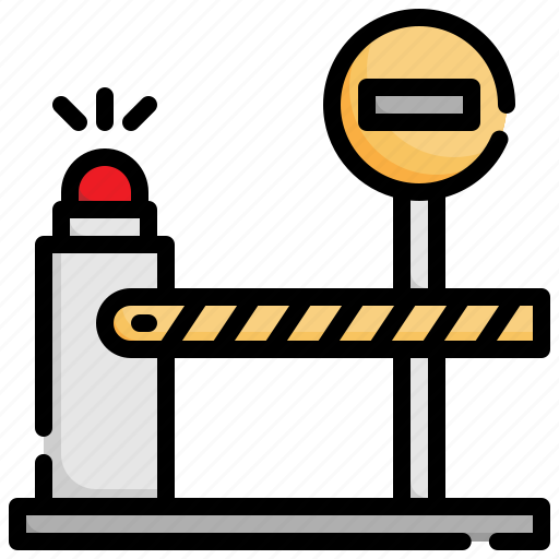 Barrier, road, sign, warning, construction, traffic icon - Download on Iconfinder
