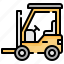 forklift, lift, truck, shipping, and, delivery, transportation, industry 