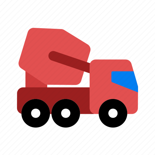 Concrete, truck, tool, cement icon - Download on Iconfinder