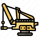 cargo, construction, dragline, transport, truck, trucking 