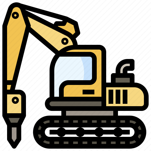 Cargo, construction, hammer, transport, truck, trucking icon - Download on Iconfinder