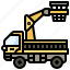 construction, heavy, hydraulic, lift, tools, truck, vehicle 