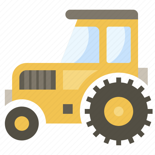 Construction, farm, farming, tractor, transport, trucking icon - Download on Iconfinder