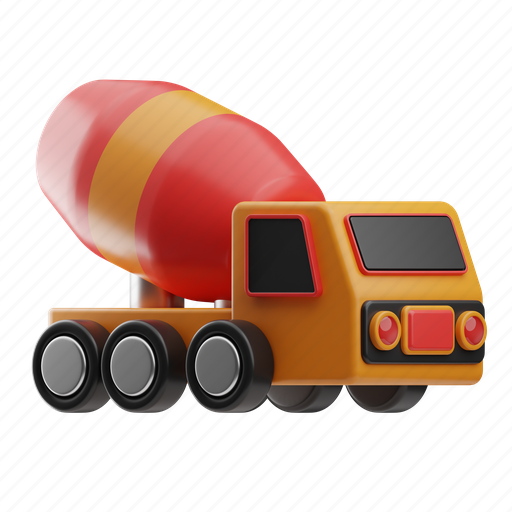 Concrete, mixer, appliance, vehicle, building, cement, truck icon - Download on Iconfinder