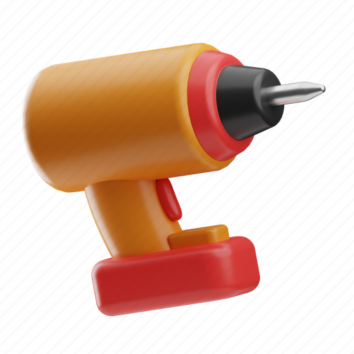 Drill, drilling, repair, tool, equipment, building, work icon - Download on Iconfinder
