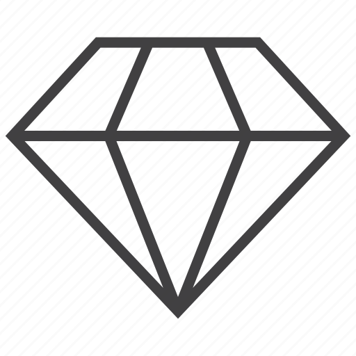 Diamond, gem, stone icon - Download on Iconfinder