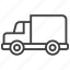 truck, delivery, shipping 