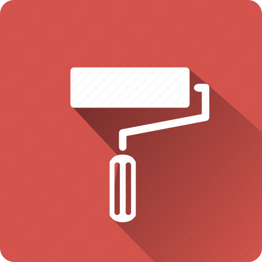 Building, construction, installation, mounting, roller, tool icon - Download on Iconfinder