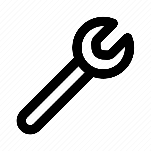 Wrench, construction, tool, bolt icon - Download on Iconfinder