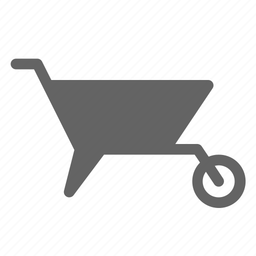 Cart, construction, wheelbarrow icon - Download on Iconfinder