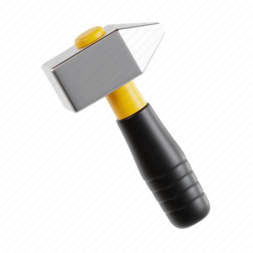 Hammer, construction, work, repair, tools, equipment, tool 3D illustration - Download on Iconfinder