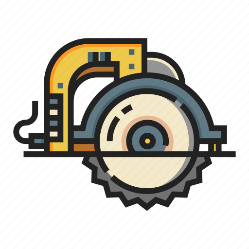 Blade, circular, construction, equipment, industry, saw, tool icon - Download on Iconfinder