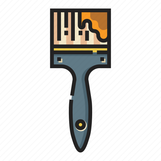 Artist, brush, decoration, paint, painter, renovation, tool icon - Download on Iconfinder