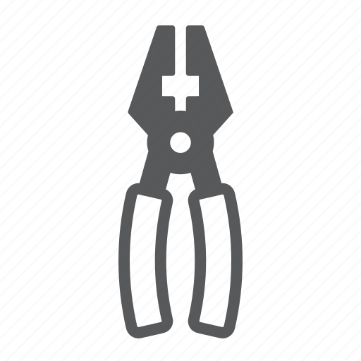 Pliers, tool, repair, construction, grip, instrument icon - Download on Iconfinder