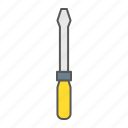 screwdriver, tool, repair, service, construction