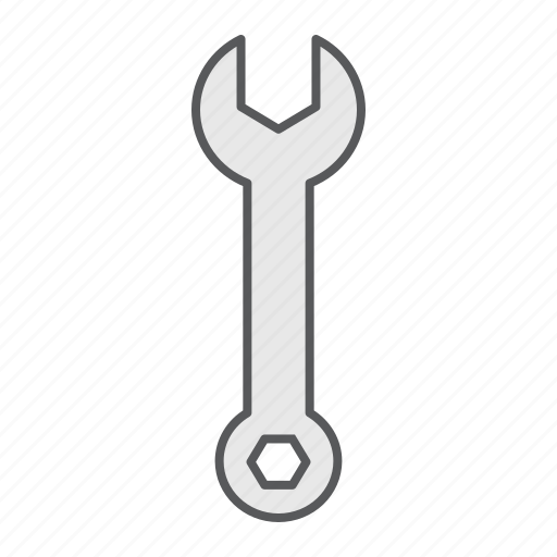 Wrench, tool, repair, construction, key icon - Download on Iconfinder