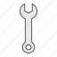 wrench, tool, repair, construction, key 