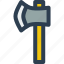 axe, construction, construction tools, tools, equipment 
