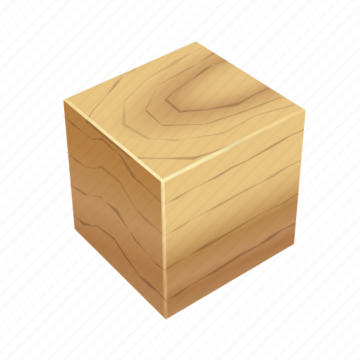 Construction, cube, ground, oak, wall, wood icon - Download on Iconfinder