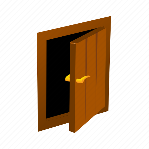 Construction, door, house, knob, wall, wood icon - Download on Iconfinder
