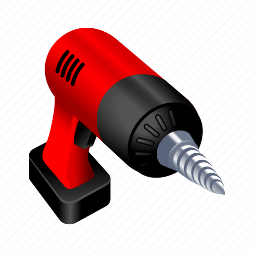 Construction, drill, driller, hole, tool icon - Download on Iconfinder