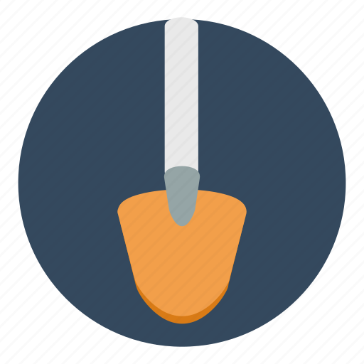 Dig, mud, shovel, equipment, gardening, masonry, tool icon - Download on Iconfinder