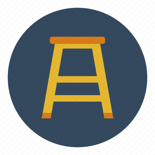 Carpentry, chair, furniture, seat, stool, wooden, sit icon - Download on Iconfinder