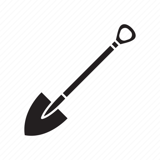 Dig, garden tool, instrument, shovel, spade icon - Download on Iconfinder