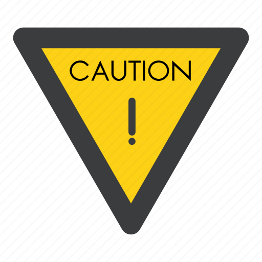 Alert, board, caution, sign, warning, attention, exclamation icon - Download on Iconfinder