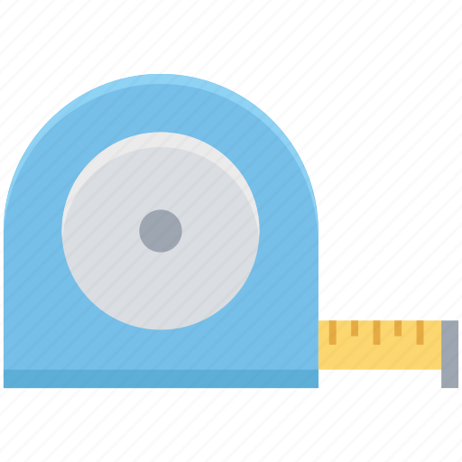 Centimeters, distance tool, inches, roulette construction, tape measure icon - Download on Iconfinder