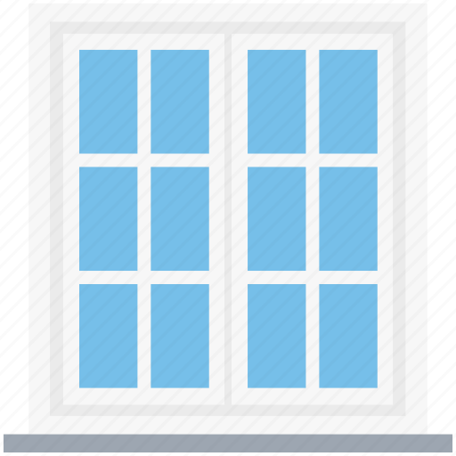 Furniture, home interior, home window, window icon - Download on Iconfinder