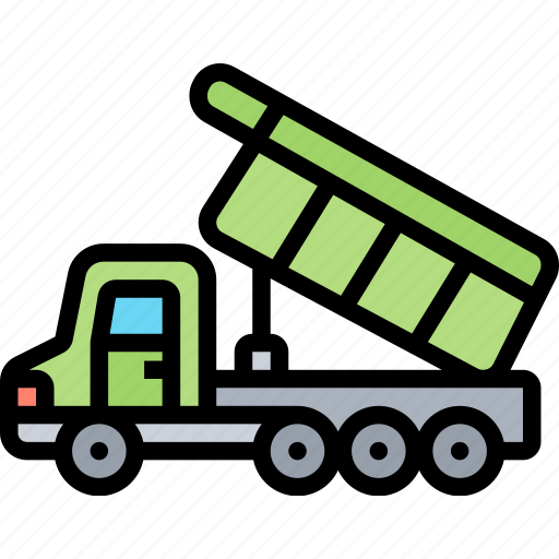 Dumper, truck, carry, automobile, transportation icon - Download on Iconfinder