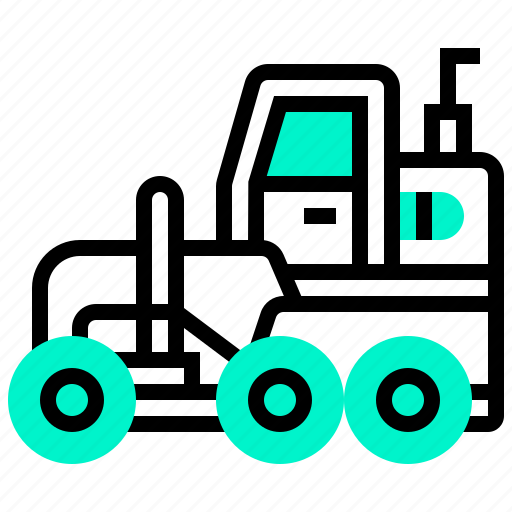 Car, grader, motor, transport, transportation, vehicle icon - Download on Iconfinder