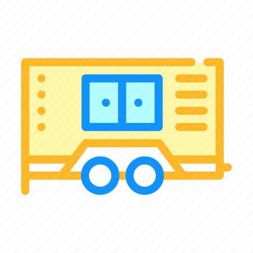 Building, bulldozer, construction, equipment, generator, vehicle icon - Download on Iconfinder