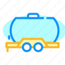 bulldozer, oil, skid, trailer, vehicle, wheel