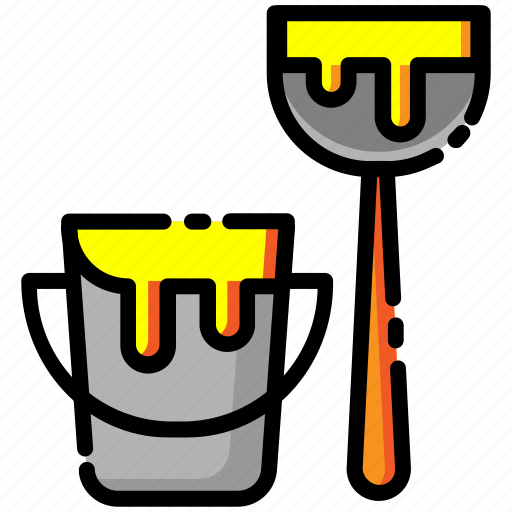 Brush, construction, design, equipment, paint, tool, tools icon - Download on Iconfinder