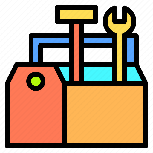 Architecture, construction, engineering, industry, outdoors, site, toolbox icon - Download on Iconfinder