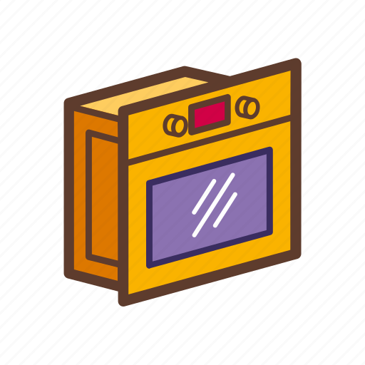 Appliances, built-in appliances, furnace, kiln, oven icon - Download on Iconfinder