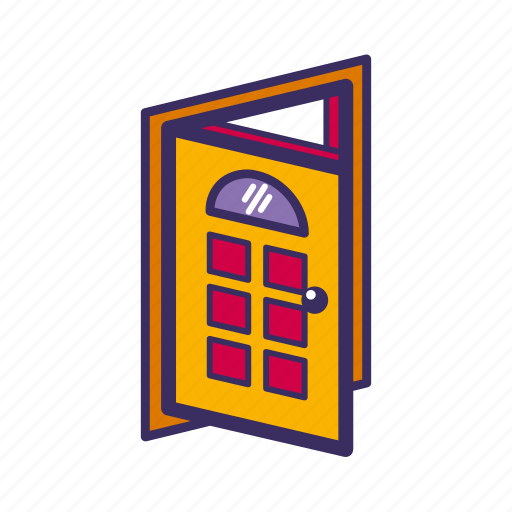 Apartment, carpentry, door, home, house icon - Download on Iconfinder