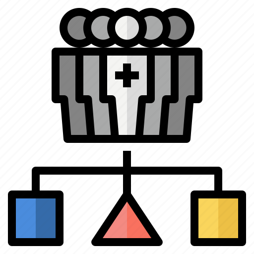 Distinguish, cluster, group, user, research, methodology icon - Download on Iconfinder