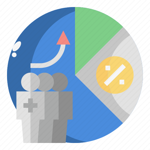 Market, analysis, pie, graph, research, consumer, infographic icon - Download on Iconfinder