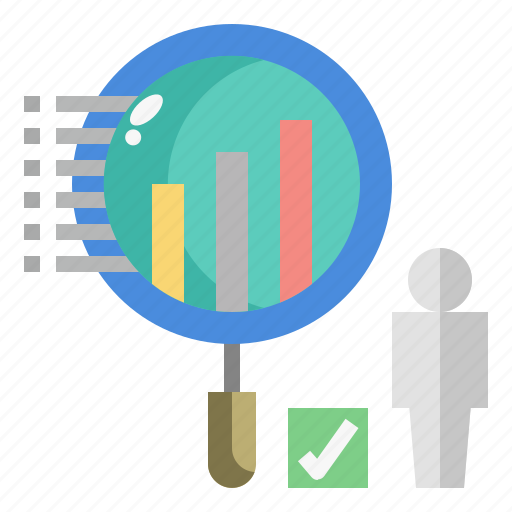 Qualitative, research, consumer, population, marketing, data, analysis icon - Download on Iconfinder