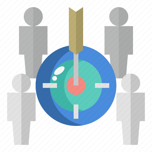 Target, audience, consumer, prospect, marketing, focus, group icon - Download on Iconfinder