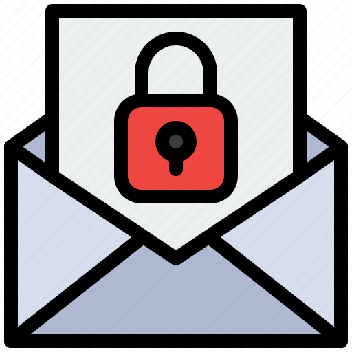 Communication, email, envelope, lock icon - Download on Iconfinder