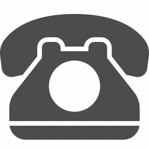Telephone, landline, phone, rotary phone icon - Download on Iconfinder