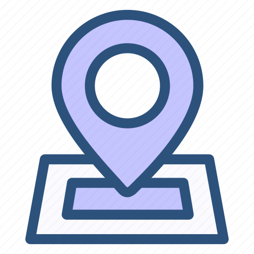 Contact, gps, map, navigation, pin icon - Download on Iconfinder