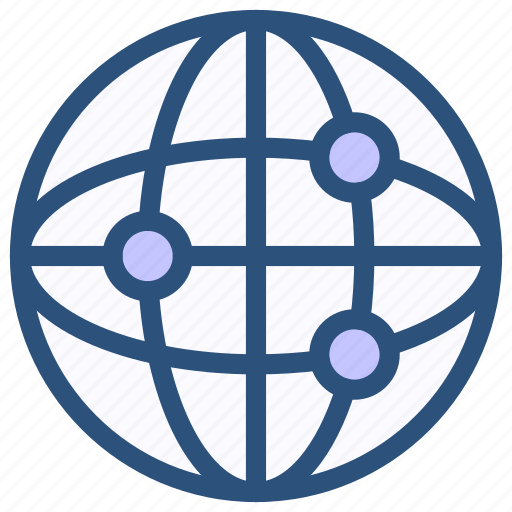 Contact, global, globe, network icon - Download on Iconfinder