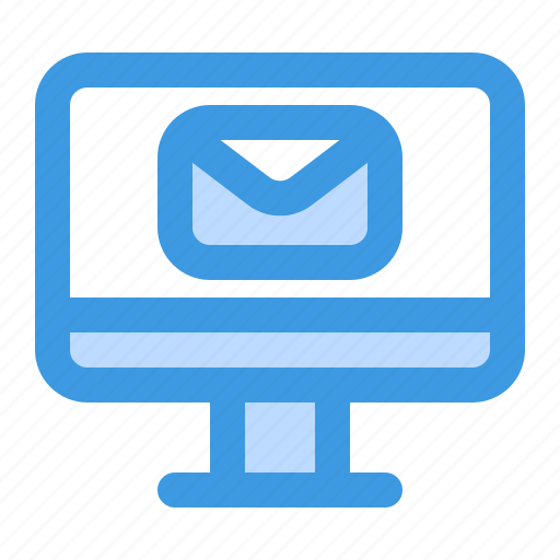 Email, computer, message, envelope, letter, communication, monitor icon - Download on Iconfinder